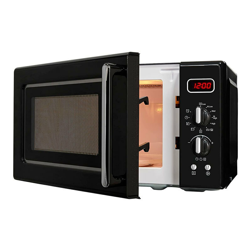 Microondas de sobremesa Exquisit RMW720-3GDIG – 20 L, 700 W, Grill 1000 W