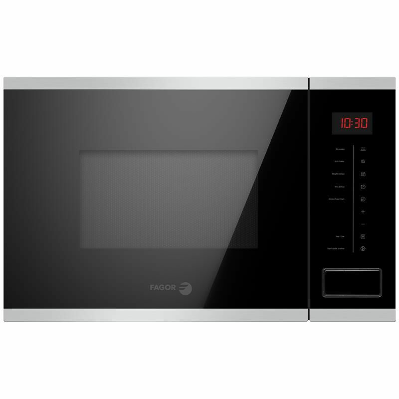 Microondas integrable Fagor 3MWB20BTCGX – 20 L, Grill 1000 W, Control táctil