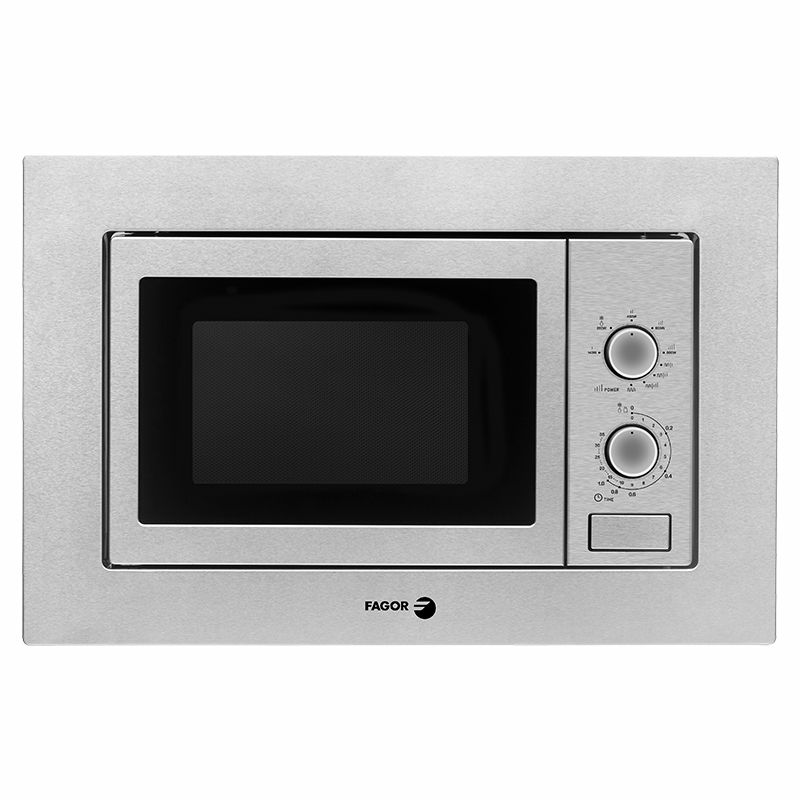 Microondas integrable Fagor 3MWB-20CGX – 20 L, Grill 1000 W, Acero inoxidable