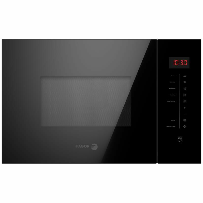 Microondas integrable Fagor 3MWB25BTCGN – 25 L, Grill 1000 W, Display LCD