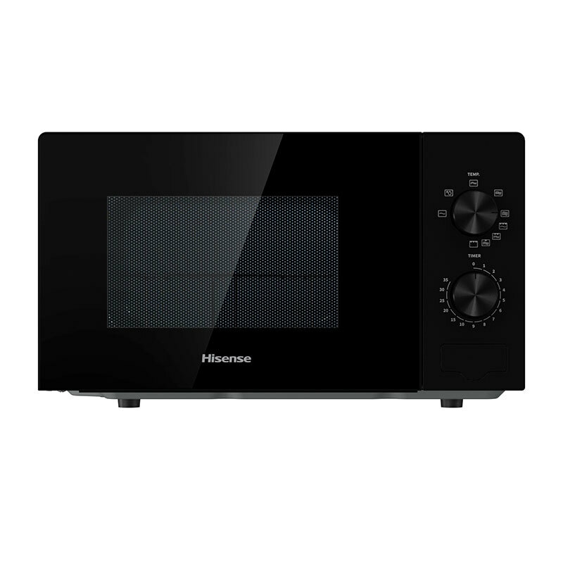 Microondas Hisense H20MOBP1G – 20 L, 700 W microondas/1000 W grill, bloqueo infantil