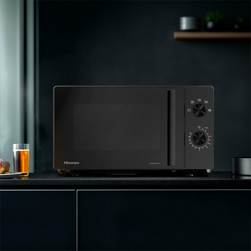 Microondas Hisense H20MOBP1HI – 20 L, Inverter, 700 W
