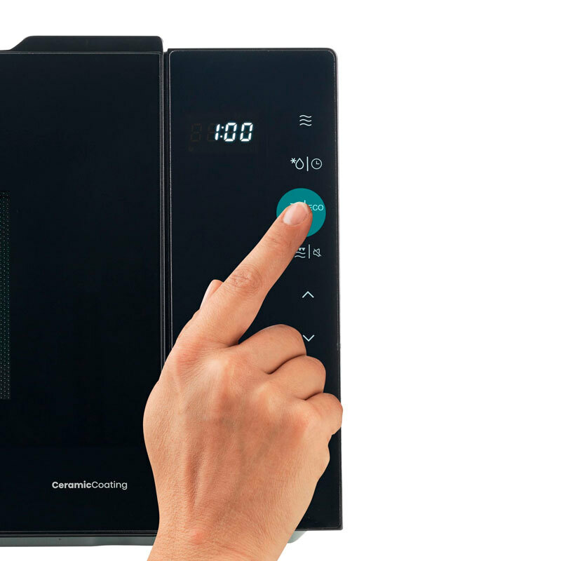 Microondas Hisense H23MOBS5HG4 – 23 L, Grill 1000 W, Control táctil