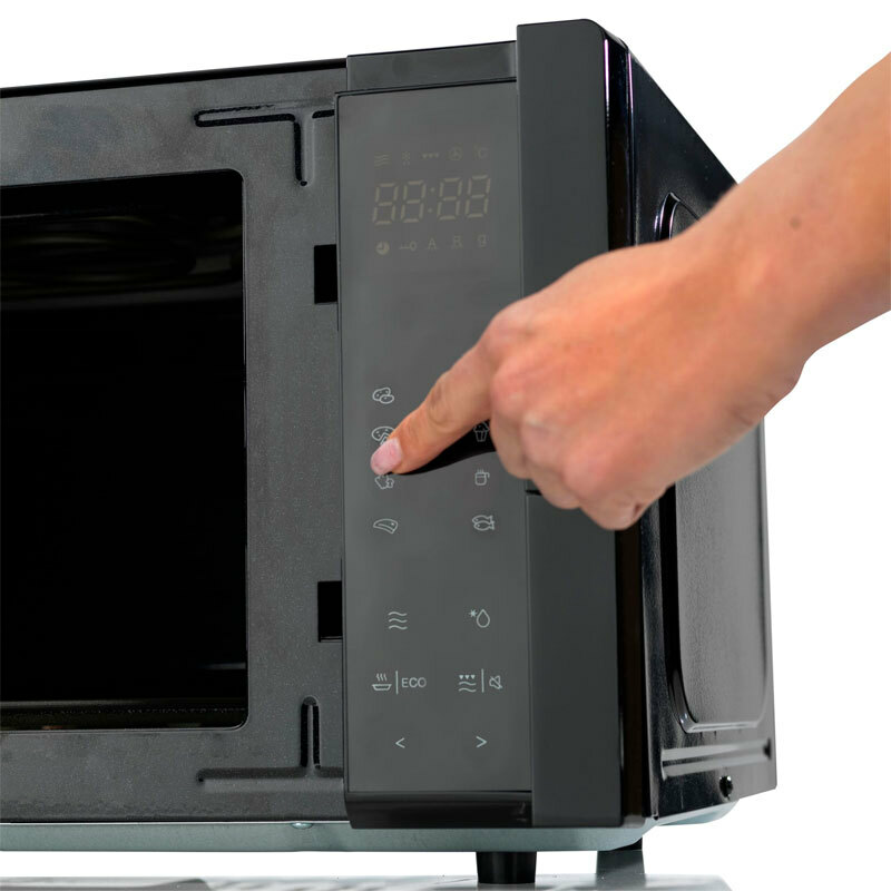 Microondas sobremesa Hisense H25MOBS4HGI – 25 L, Inverter, Grill 1000 W