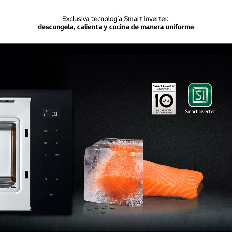 Microondas integrable LG MGBZ2593F – 25 L, 900 W, Grill 1000 W