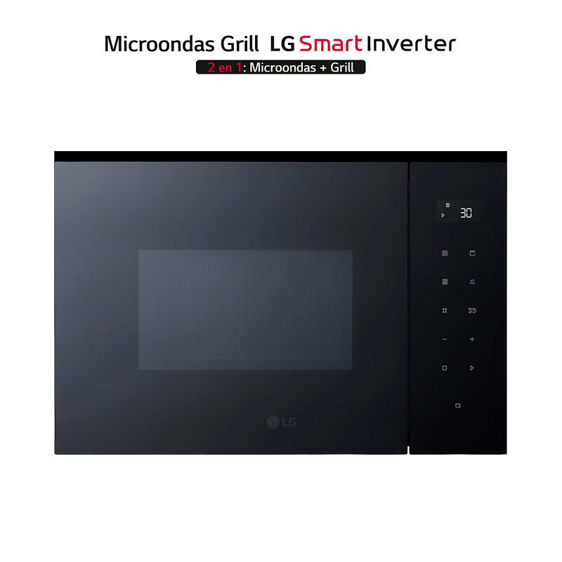 Microondas integrable LG MGBZ2593F – 25 L, 900 W, Grill 1000 W