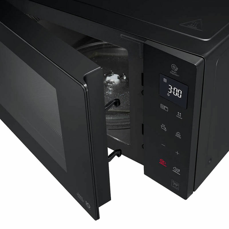 Microondas LG MH6535GIB – 25 L, Smart Inverter, Grill de cuarzo