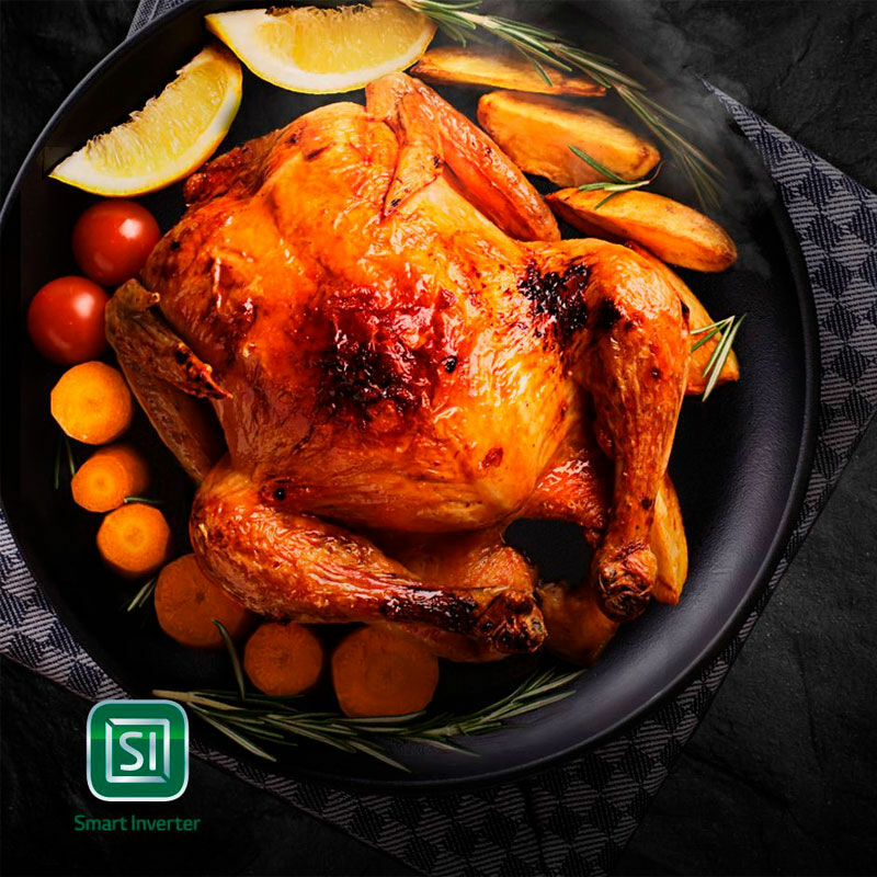 Microondas LG MH6535GIB – 25 L, Smart Inverter, Grill de cuarzo