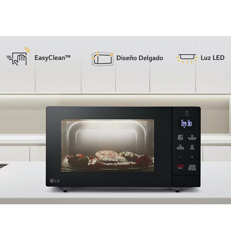 Microondas LG MH7032JAS – 30 L, 900 W, Grill integrado