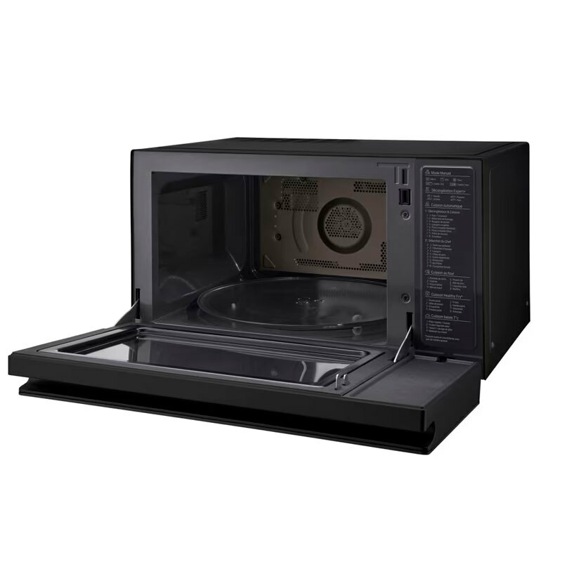 Microondas LG MJ3965BPS – 39 L, Smart Inverter, Air Fry