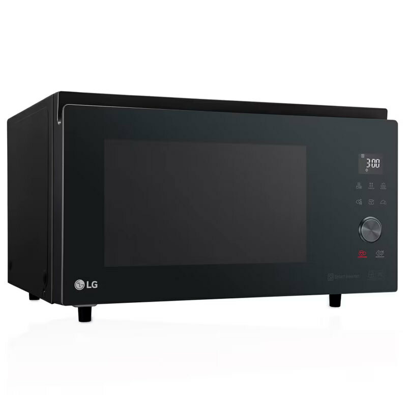Microondas LG MJ3965BPS – 39 L, Smart Inverter, Air Fry