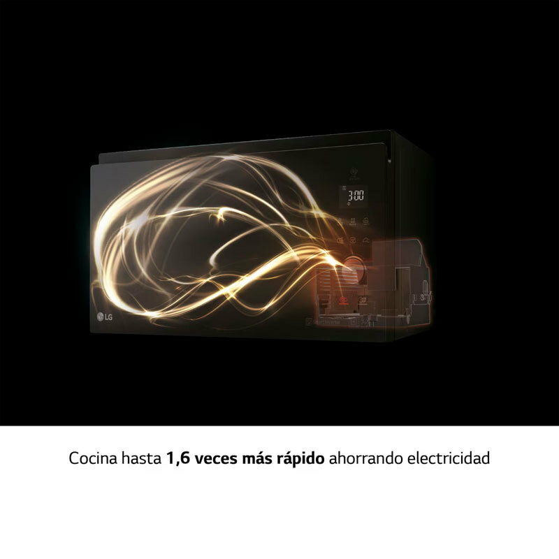 Microondas LG MJ3965BPS – 39 L, Smart Inverter, Air Fry