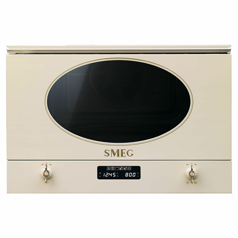 Microondas integrable Smeg MP822PO – 22 L, 850 W, Grill 1250 W