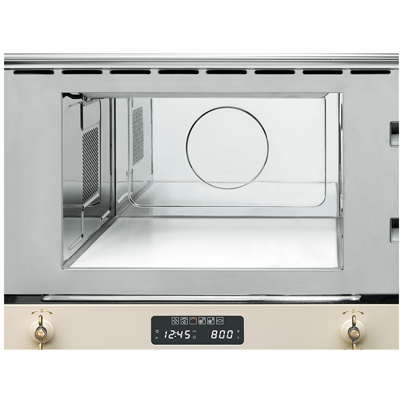 Microondas integrable Smeg MP822PO – 22 L, 850 W, Grill 1250 W