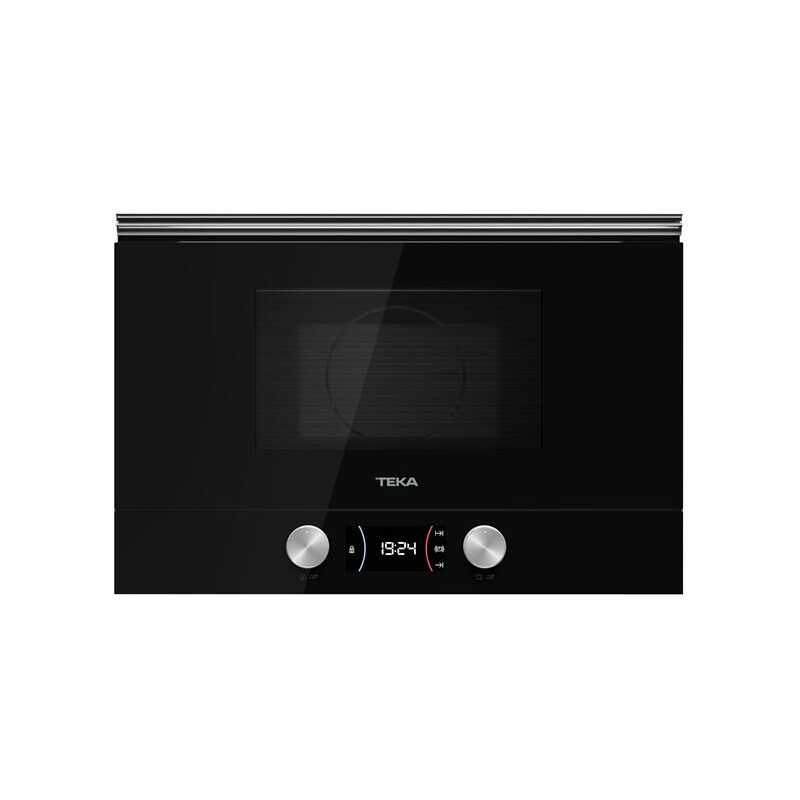 Microondas integrable Teka ML 8220 BIS L BK – 21,6 L, Grill 1.200 W, Sin plato giratorio
