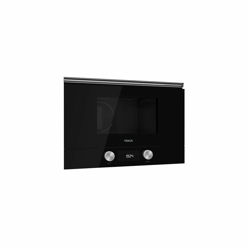 Microondas integrable Teka ML 8220 BIS L BK – 21,6 L, Grill 1.200 W, Sin plato giratorio