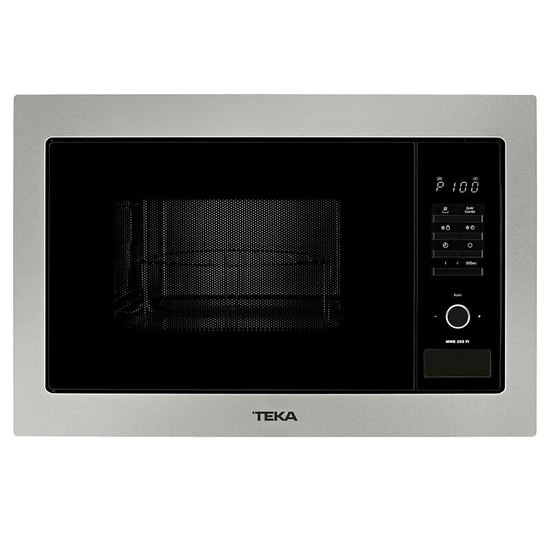 Microondas integrable Teka MWE 255 FI – 25 L, Grill 1000 W, Display LED