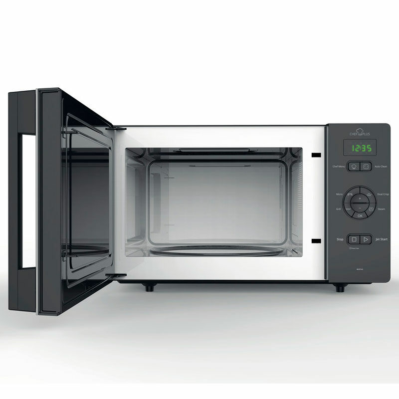 Microondas Whirlpool MCP346SL – 25 L, 800 W microondas, Grill de cuarzo