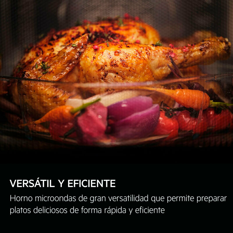 Microondas integrable AEG TB6GM171DB – 17 L, 800 W, Grill integrado