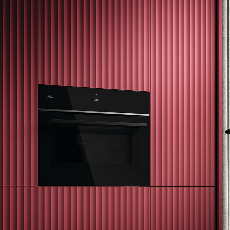 Microondas integrable AEG TM7NK721B – Combinado, 44 L, WiFi