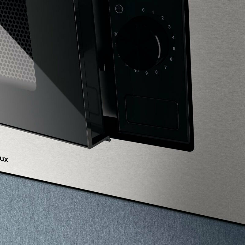 Microondas integrable Electrolux KMSE173MMX – 17 L, 700 W, Inox antihuellas