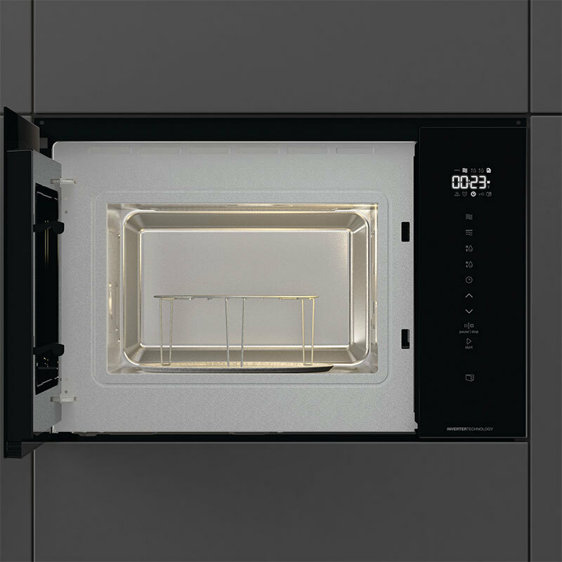 Microondas integrable Hisense BIM325GI63DBG – 25 L, Inverter, 900 W