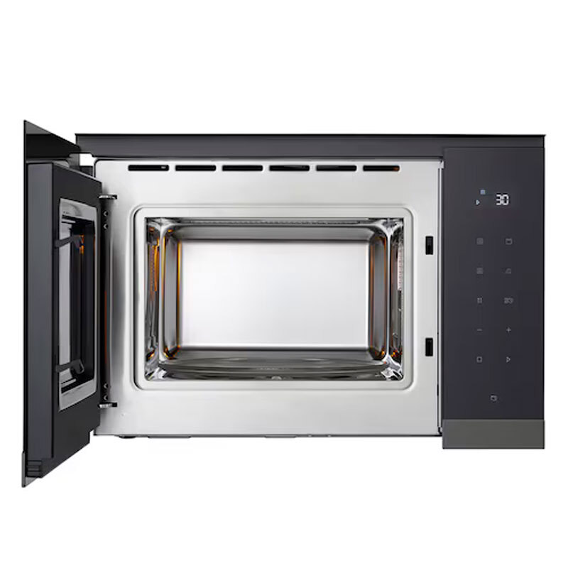 Microondas integrable LG MG7Z2593B – 25 L, grill 1000 W, cristal negro