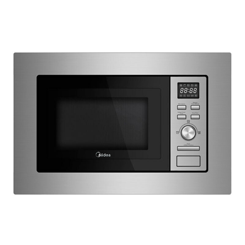 Microondas integrable Midea MBMAG720A-X – 17L, grill 1050W, interior inox
