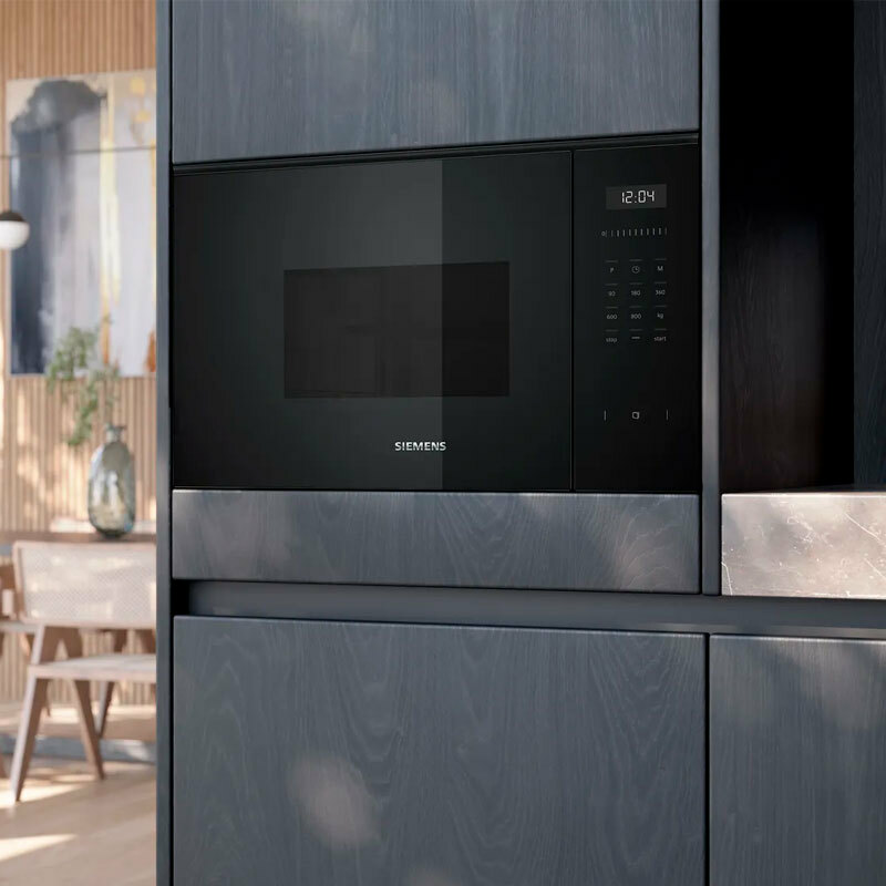 Microondas integrable Siemens BE525LMB1 – 20 L, 800 W microondas, 1000 W grill