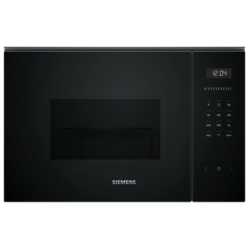 Microondas integrable Siemens BE555LMB1 – 25 L, 900 W microondas, Grill 1.200 W