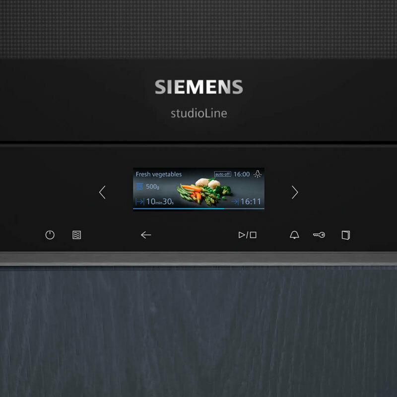 Microondas integrable Siemens BE732L1B1 – 21 L, 900 W microondas, Grill 1300 W