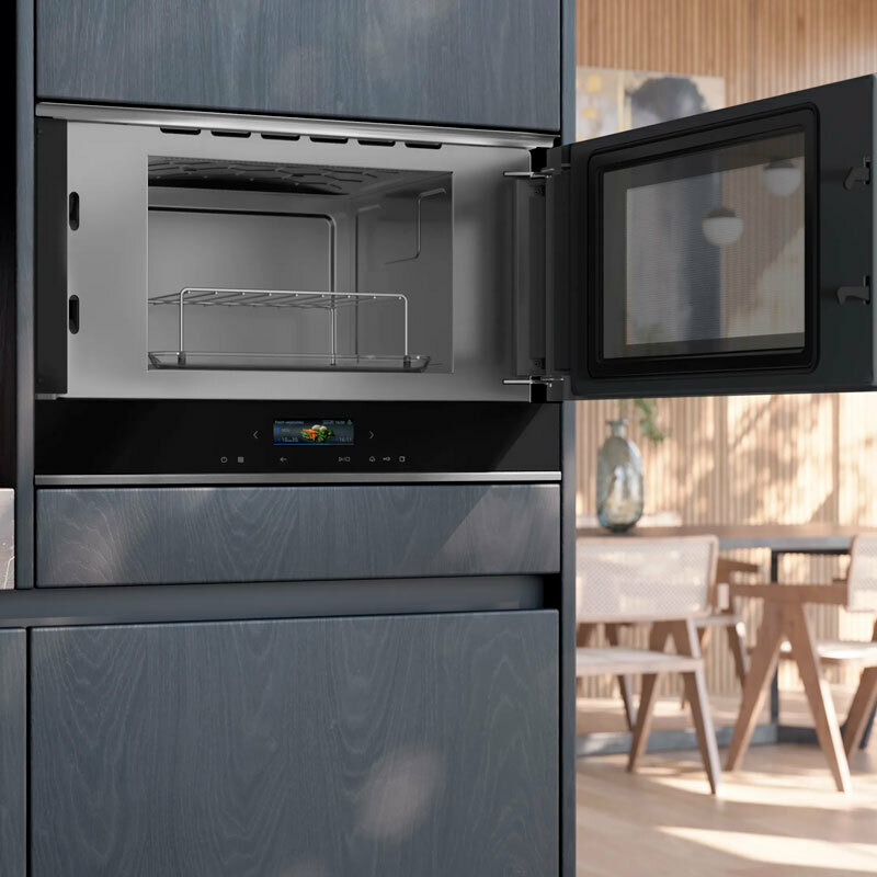 Microondas integrable Siemens BE732R1B1 – 21 L, Inverter, Grill 1300 W