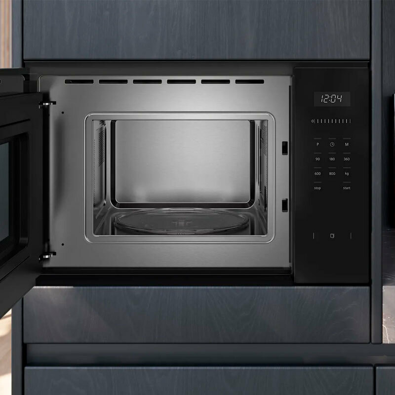 Microondas integrable Siemens BF525LMB1 – 20 L, 800 W, Control táctil