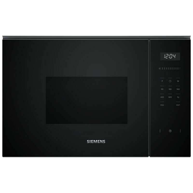 Microondas integrable Siemens BF525LMB1 – 20 L, 800 W, Control táctil