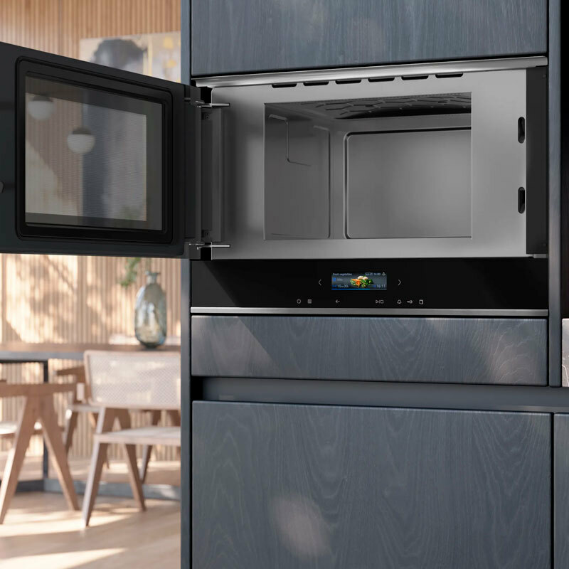 Microondas integrable Siemens BF722L1B1 – 21 L, 900 W, Panel táctil