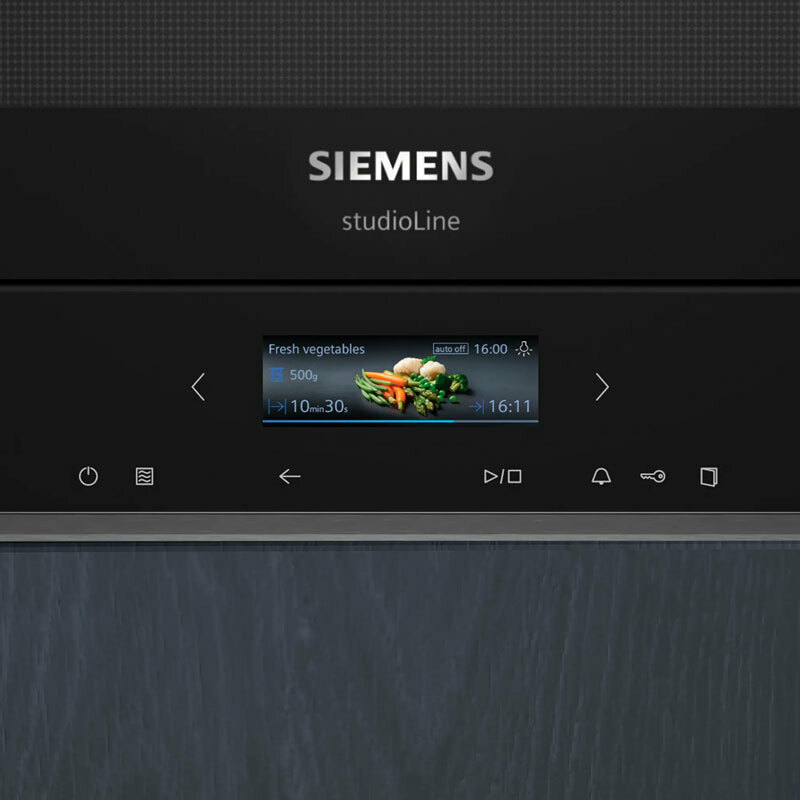 Microondas integrable Siemens BF722L1B1 – 21 L, 900 W, Panel táctil