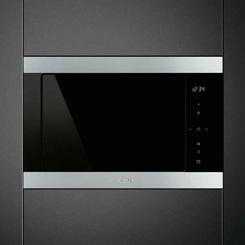 Microondas integrable Smeg FMI325X – 25 L, 900 W microondas, Grill 1.000 W