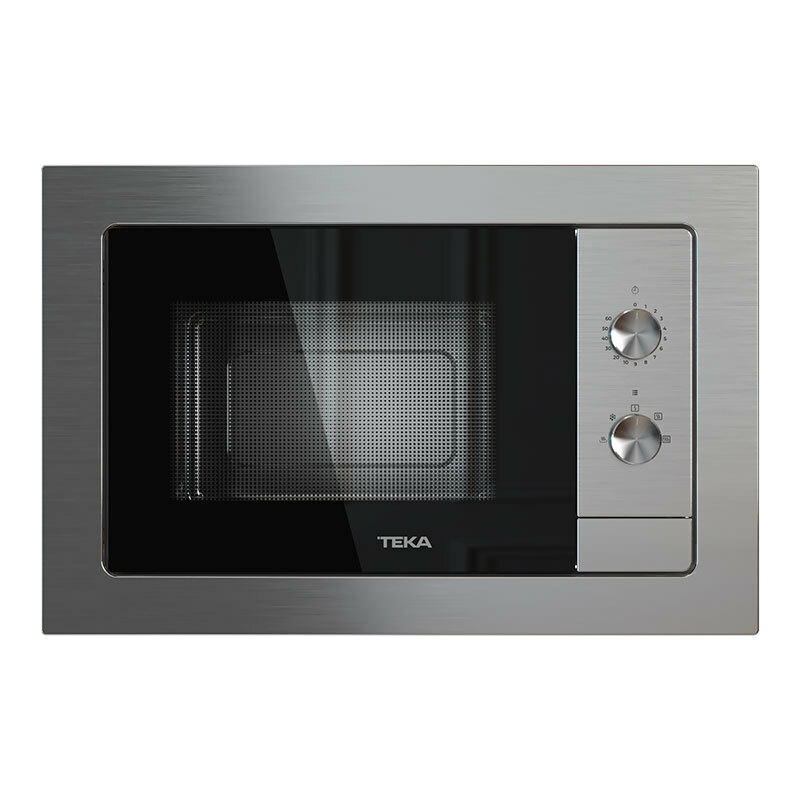 Microondas integrable Teka MB 6200 BI – 20 L, 750 W, Interior inox
