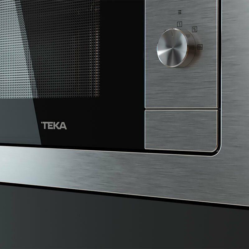 Microondas integrable Teka MB 6200 BI – 20 L, 750 W, Interior inox