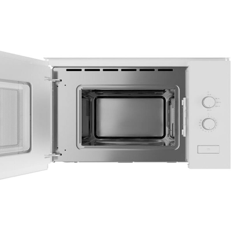 Microondas integrable Teka ML 820 FI WH – 20 L, 800 W, Cristal blanco