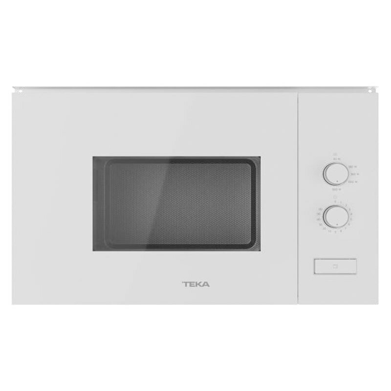 Microondas integrable Teka ML 820 FI WH – 20 L, 800 W, Cristal blanco