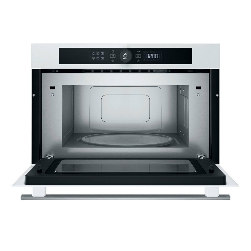 Microondas integrable Whirlpool WMD44MW – 31 L, 1000 W micro/800 W grill, limpieza hidrolítica