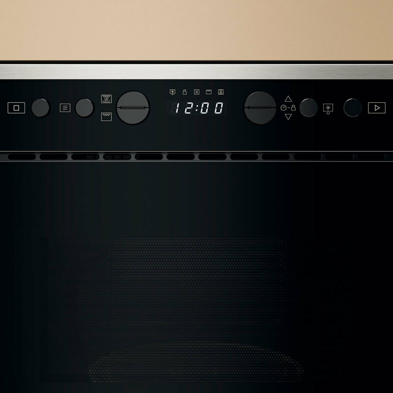 Microondas integrable Whirlpool WMN464BX – 22 L, Grill 700 W, Display LCD