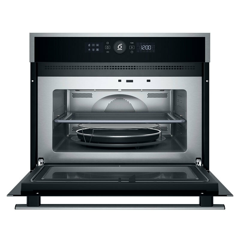 Microondas integrable Whirlpool WMW47HMX – 40 L, Convección 250°C, Función Crisp