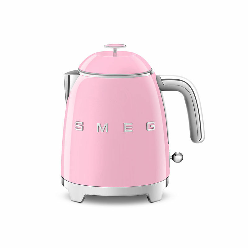Mini hervidor Smeg KLF05PKEU – 0,8 L, 1.400 W, Rosa