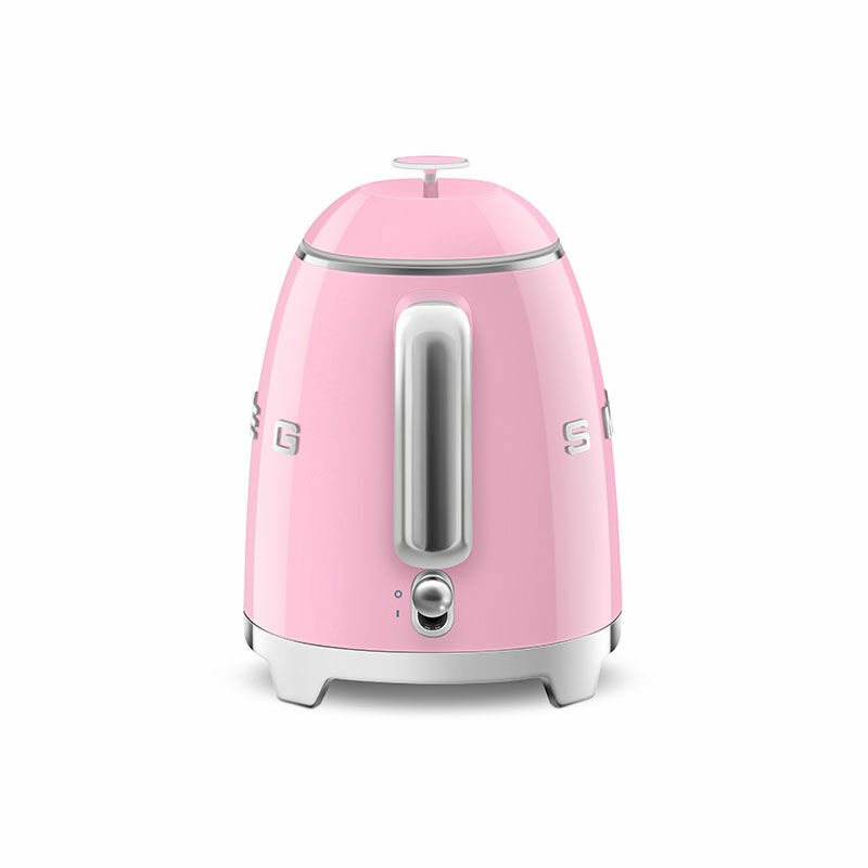 Mini hervidor Smeg KLF05PKEU – 0,8 L, 1.400 W, Rosa