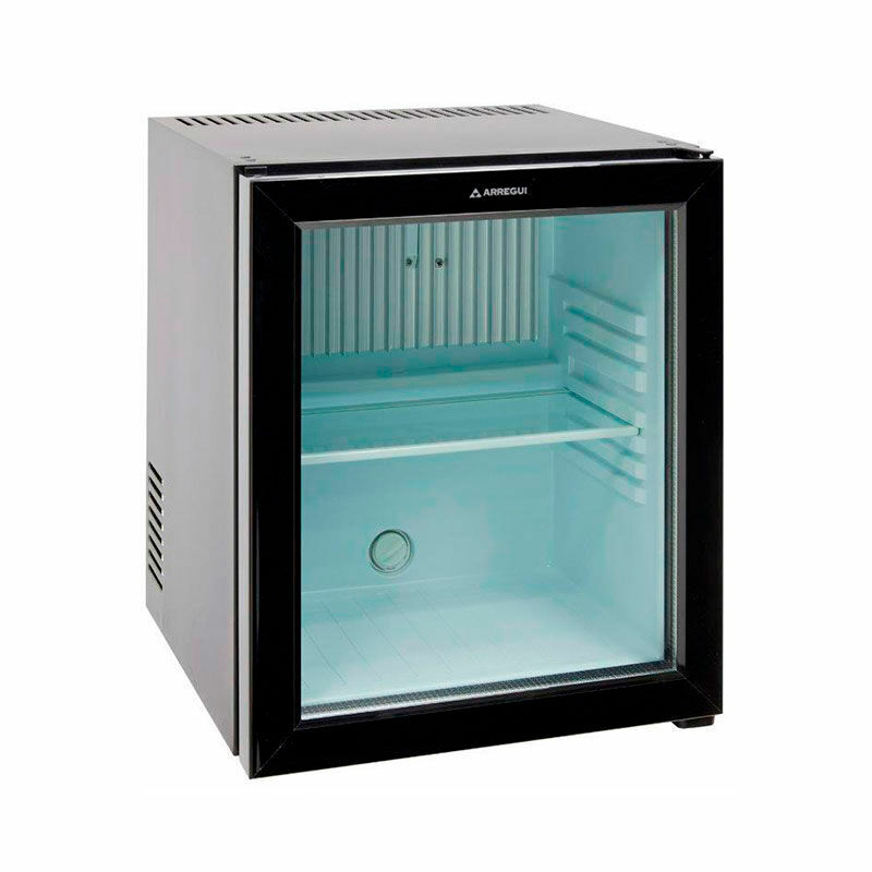 Minibar de absorción Arregui MBA301N2112 – 30 L, Ultra silencioso, Puerta reversible