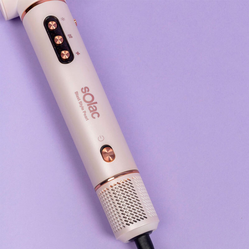 Moldeador 6 en 1 Solac MD7405 Expert Ion Flow – 1200W, Iónico, 6 accesorios