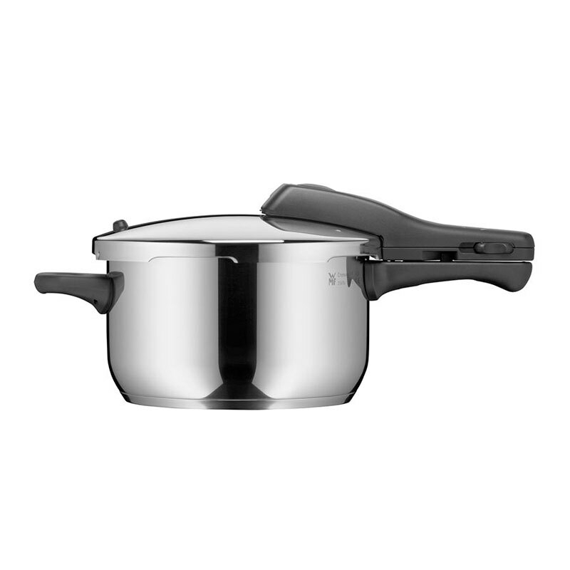Olla a presión WMF Perfect – 4,5 L, Cromargan 18/10, Base TransTherm