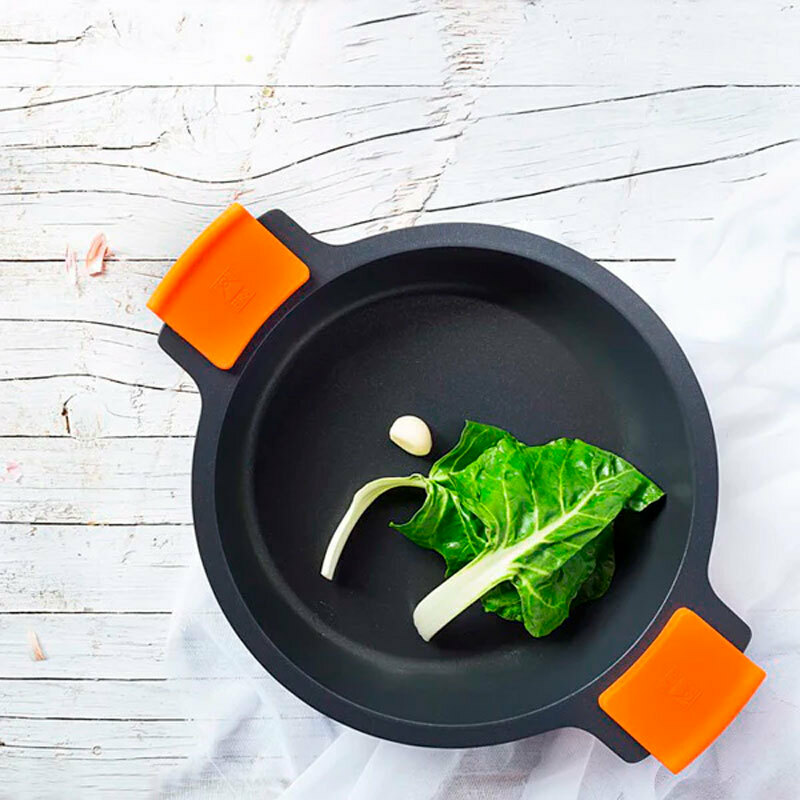 Olla alta Bra Efficient A273905 – 6,8 L, Base full induction 6 mm, Antiadherente Teflón